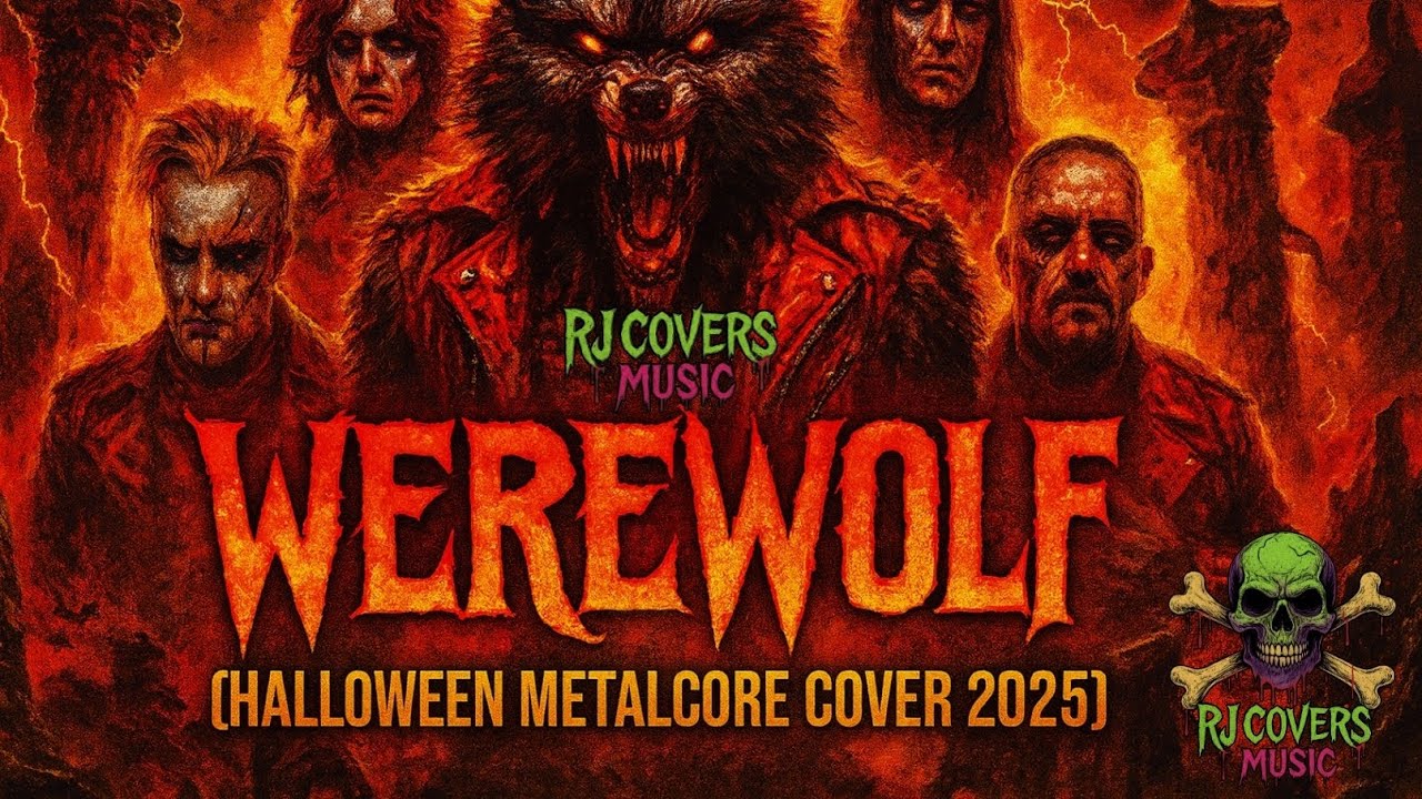 Motionless In White – Werewolf (Halloween Metalcore Cover 2025 | RJ Covers Music)