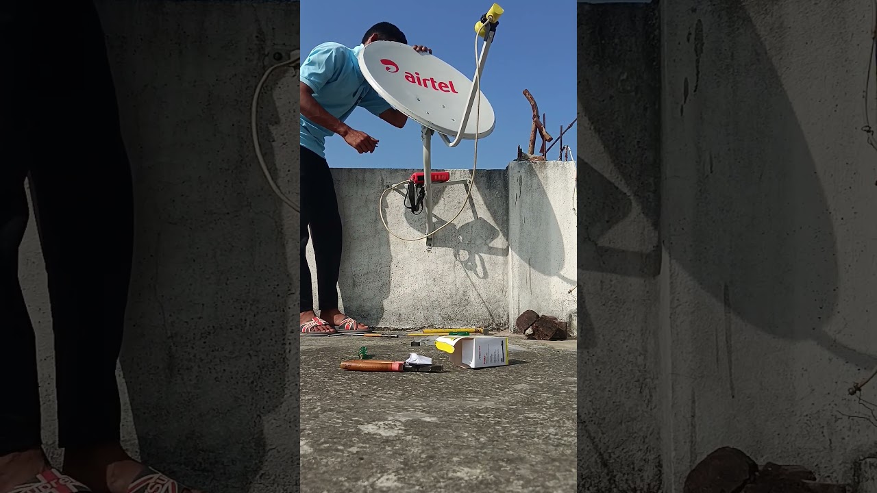 Dd free dish 📡 signal set #ddfreedish#shorts#tecnical#subscribe