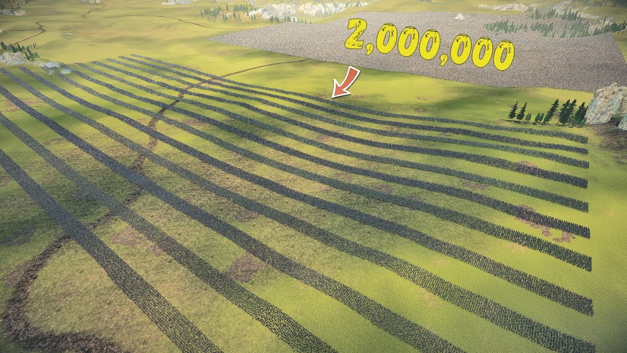 Can 12 Lines German Military Defeat 2,000,000 Zombies - UEBS 2