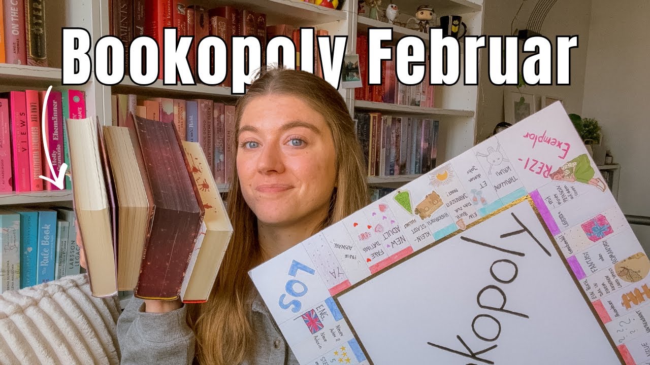 Bookopoly entscheidet, welche Bücher ich lese 📖✨ | Leseliste Februar | Bookaholicgroup