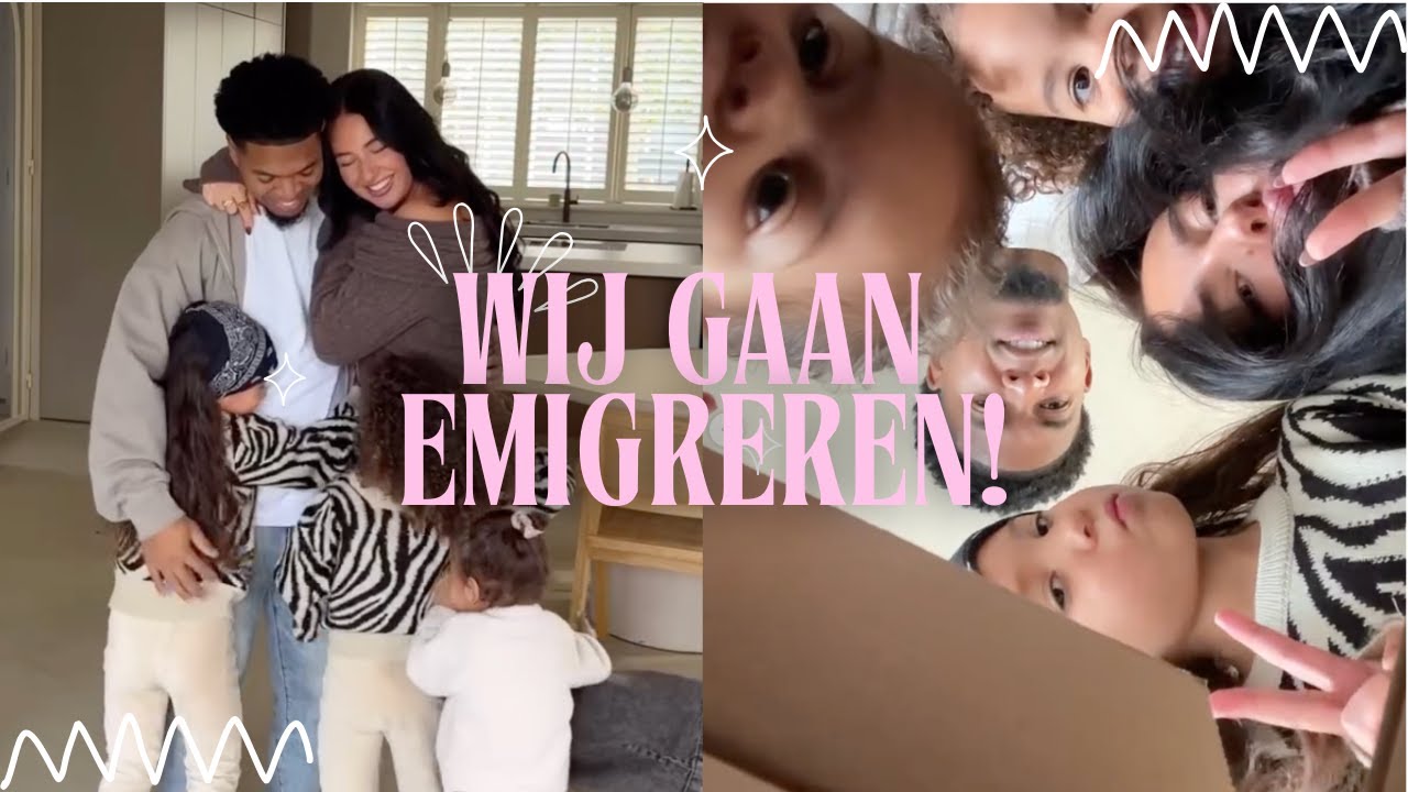 WIJ GAAN EMIGREREN! 💗😱
