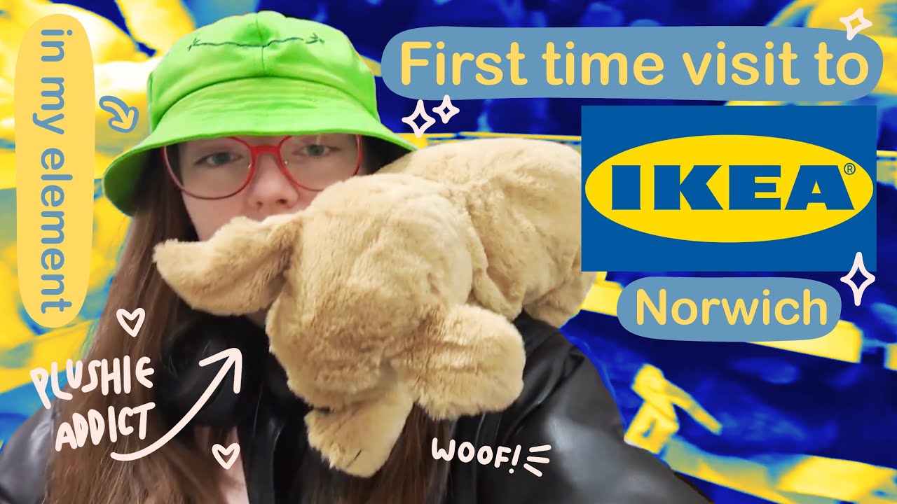 First Time Visit to IKEA Norwich | buying items for art studio and markets!