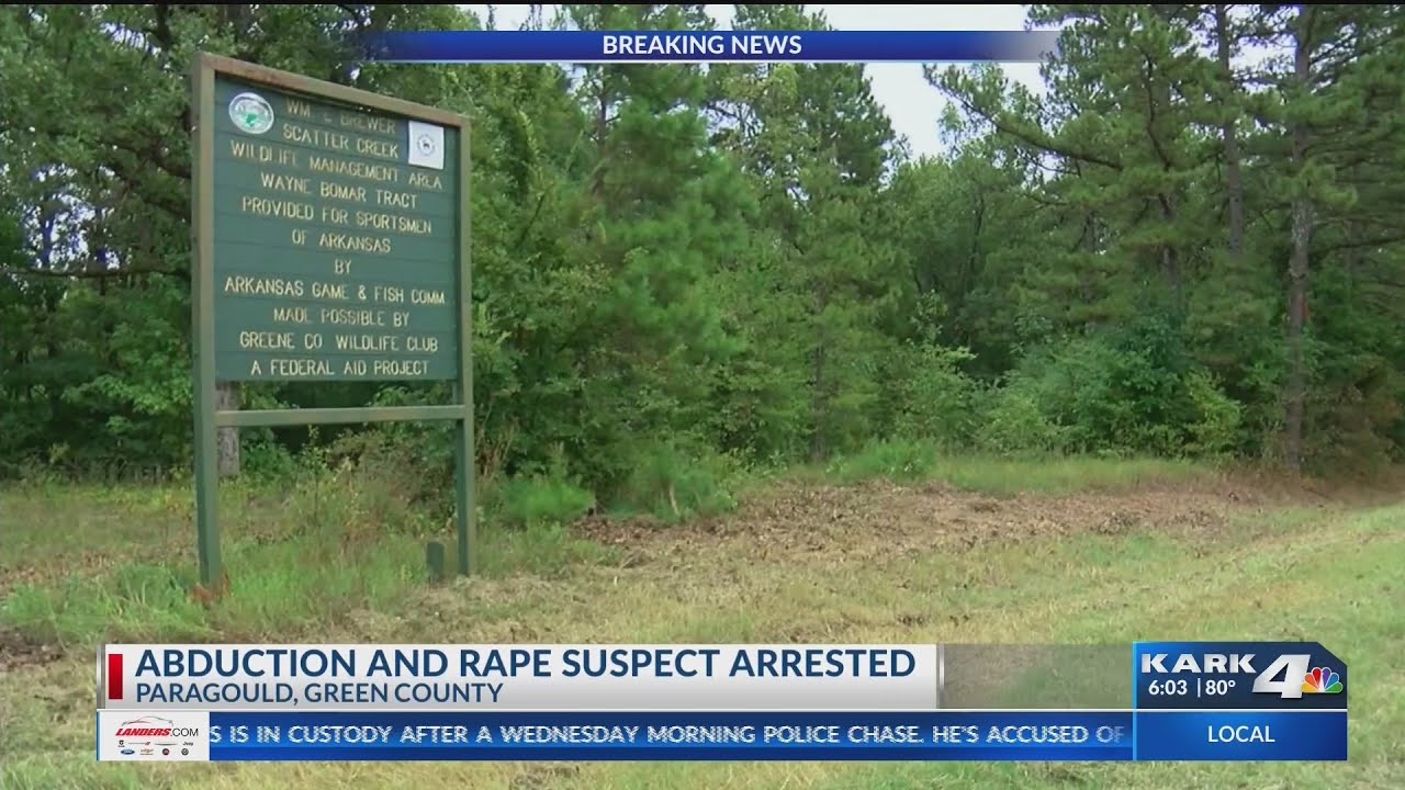 Abduction and Rape Suspect Arrested