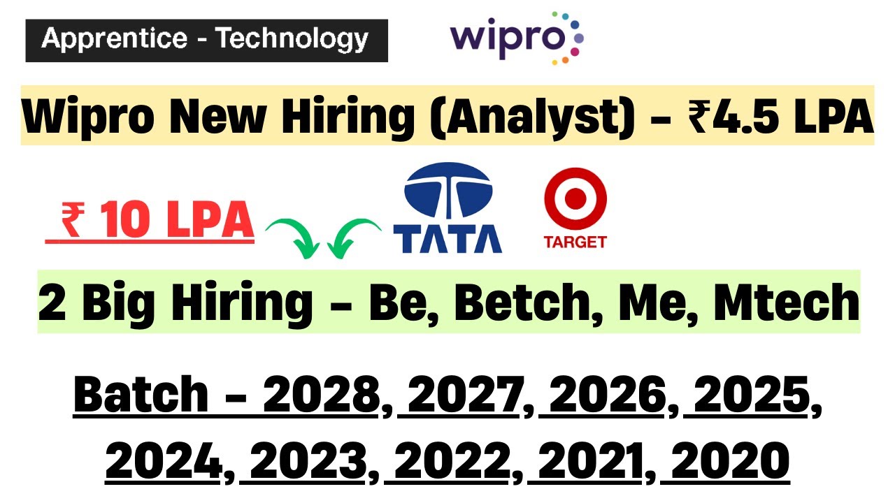 🚀4 - Mega Hiring 2026 | Direct Test Hiring 2025 | 2025, 2024, 2023 Batch Hiring | hire me plz
