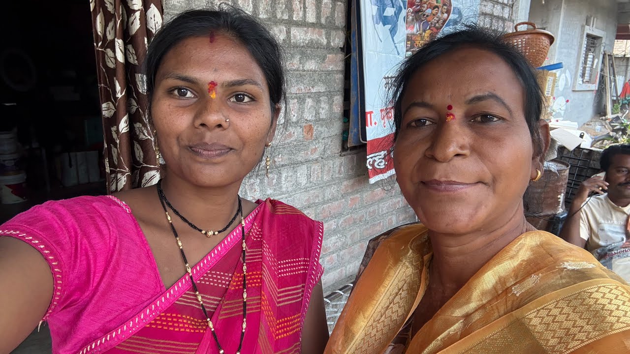 तर बघा आज मी गेली सोनु ची ममी पपा ला भेटायला 🥰 महाराष्ट्रतील वायरल जोडी / Rekha bhandare 