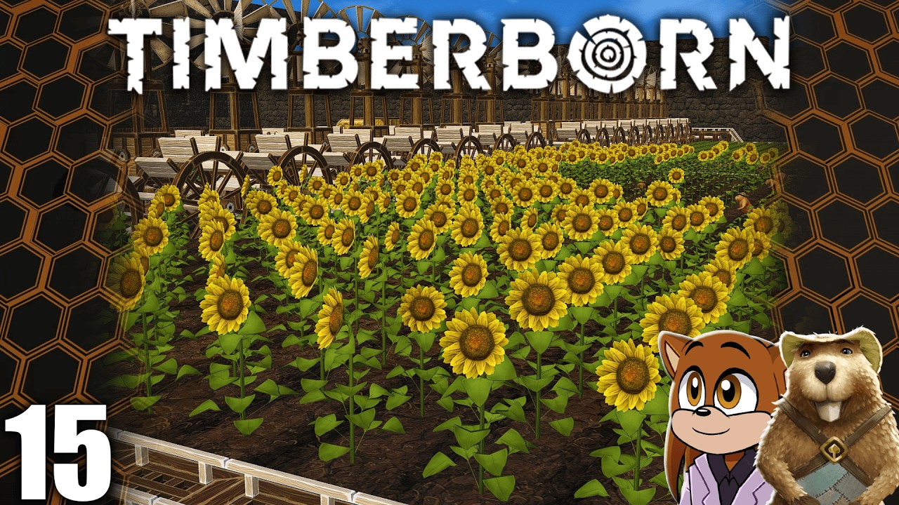 Timberborn Terraces - Not How I Expected Water To React