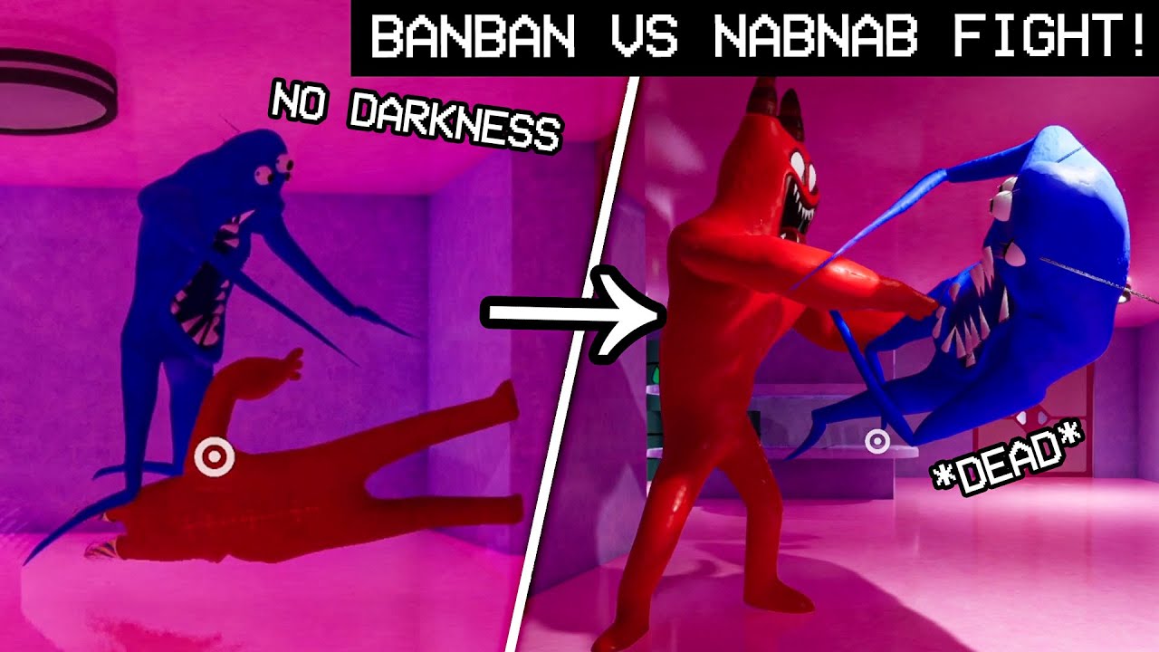 WHAT HAPPENS during BANBAN VS NABNAB FIGHT? - Garten of BanBan 4 [Hacking & Secrets]