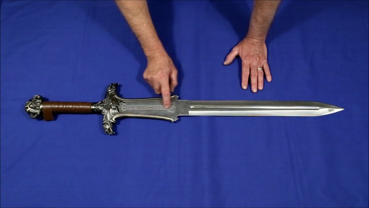 Conan's Atlantean Relpica Sword Review