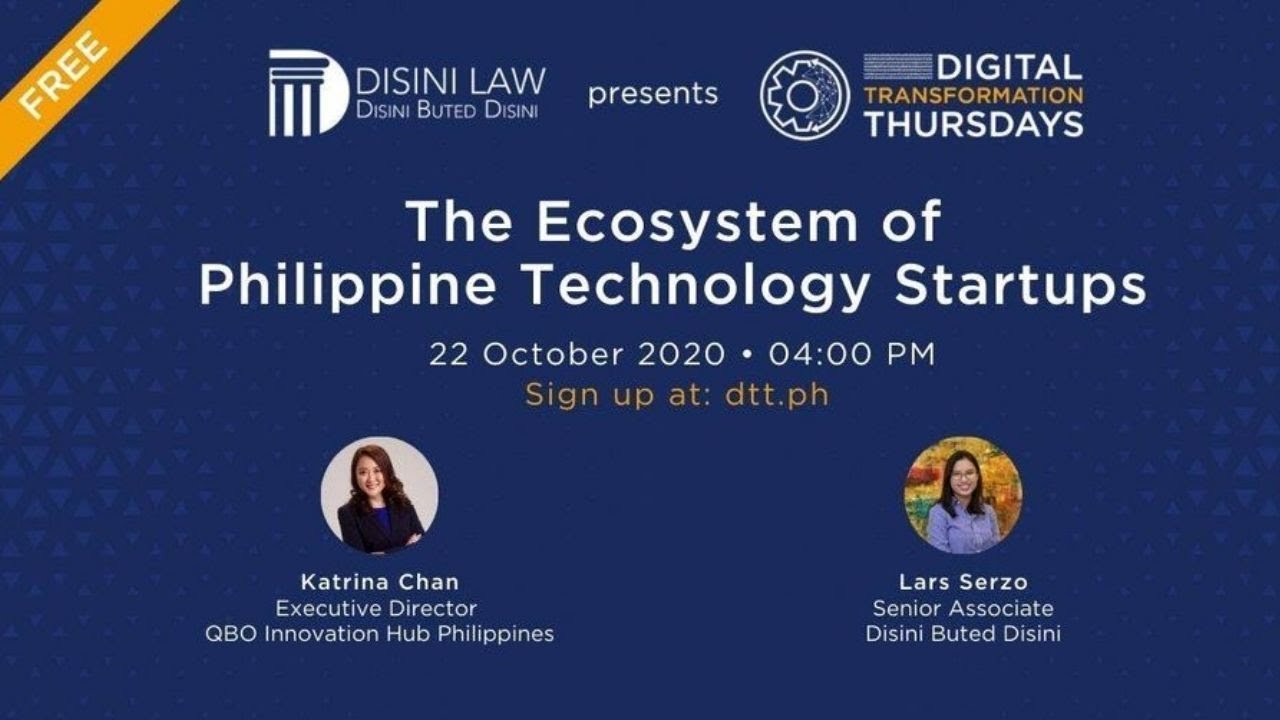 The Ecosystem of Philippine Technology Startups