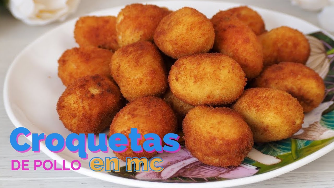 Croquetas de Pollo Asado con Monsieur Cuisine Plus