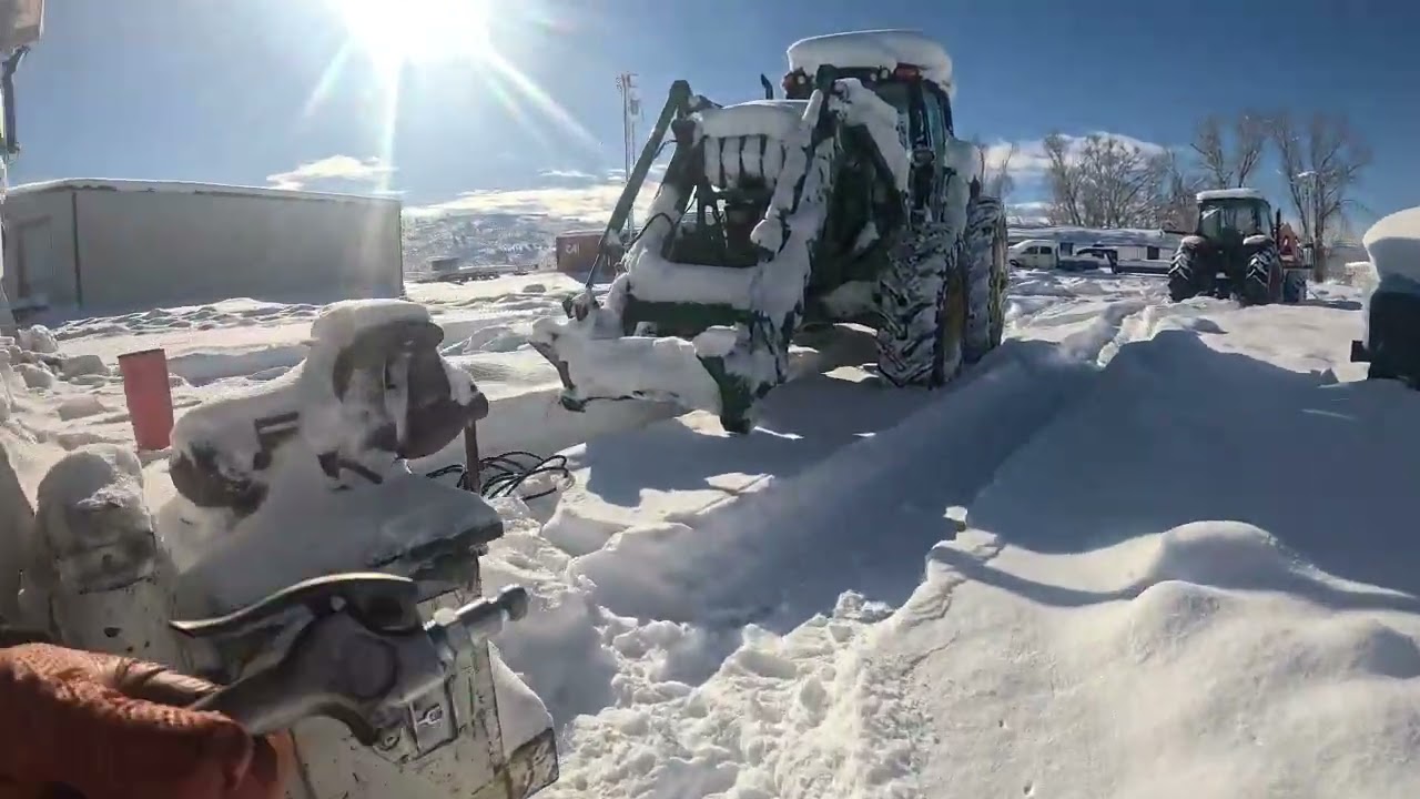 Snow blind!