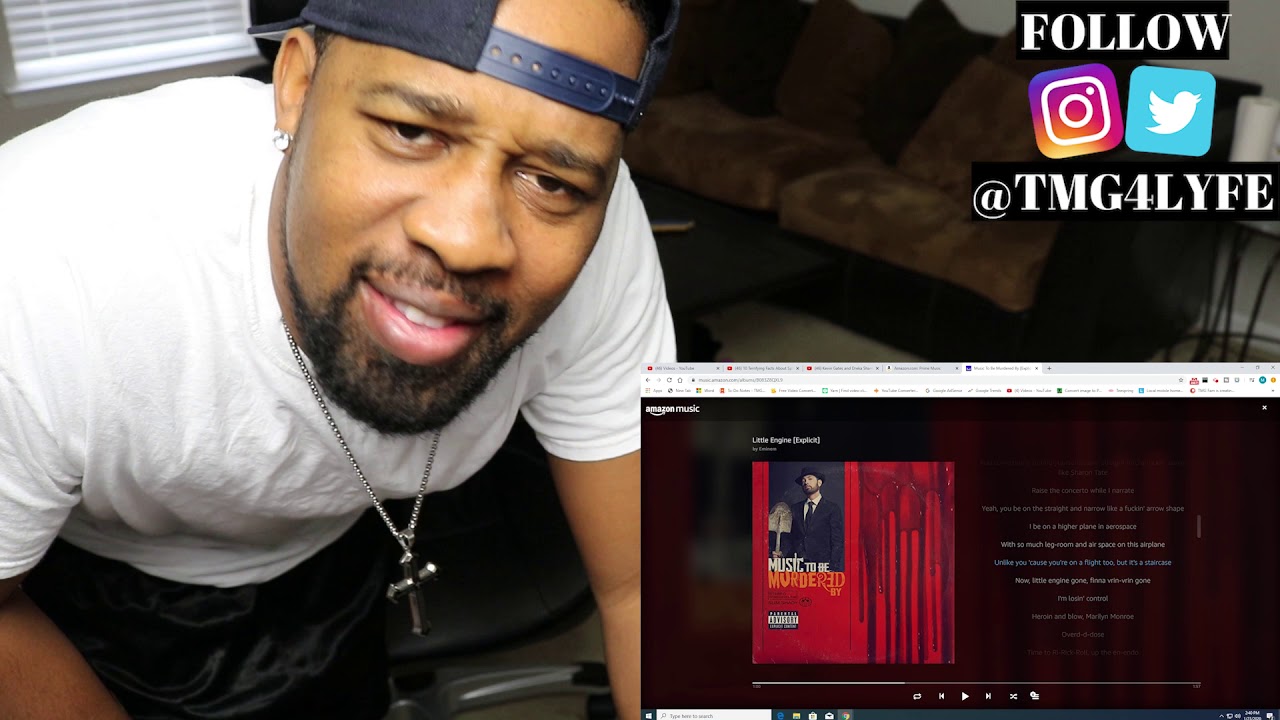 Eminem's Flow Is Next Level On This!!! Eminem - Little Engine Explicit (REACTION!!!)