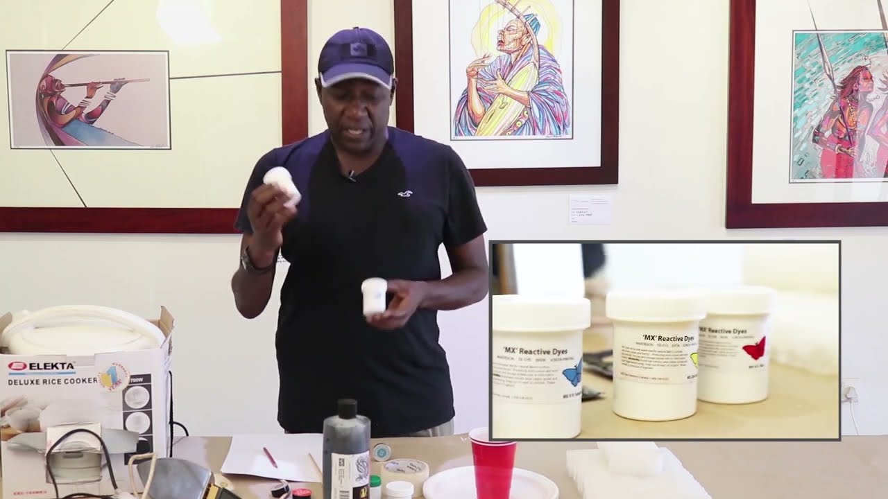 Modern Batik Art Technique - Materials and Tools Needed | Wax Fabric Dyes | Textile Art Tutorials