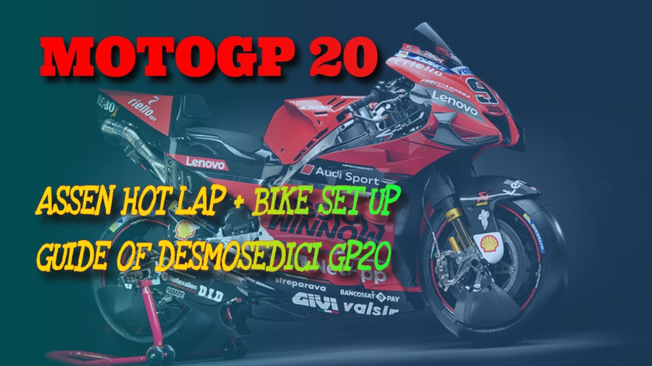 MotoGP 20 Assen setup + hot lap | New physics gameplay | Drizzmeister RR