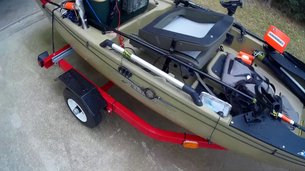 Hobie Pro Angler 14 Modifications:  Part 2