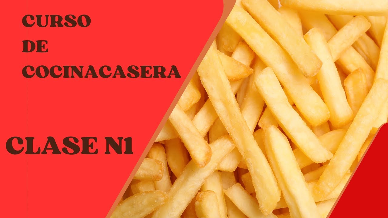 CURSO DE COCINA CASERA GRATIS/CLASE N1 COMO CORTAR, COCINAR Y GUARDAR LAS PAPAS