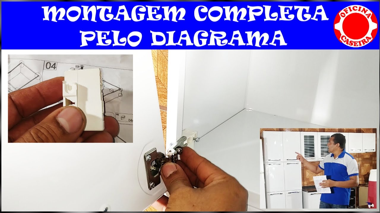 COMO MONTAR A COZINHA ITATIAIA SEM COMETER ERROS ( PARTE 2 ). ARMÁRIO ITATIAIA.