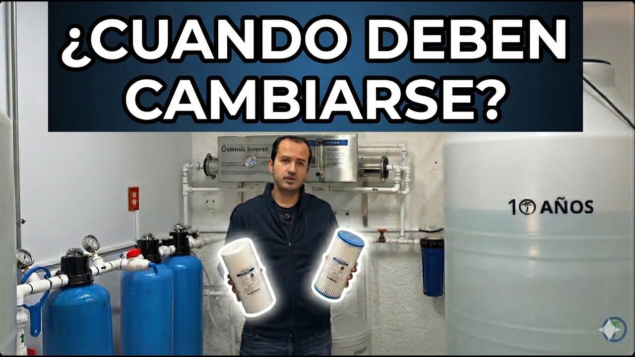Tutorial: Cambio de filtros en una purificadora de autoservicio | Oasis Exprés