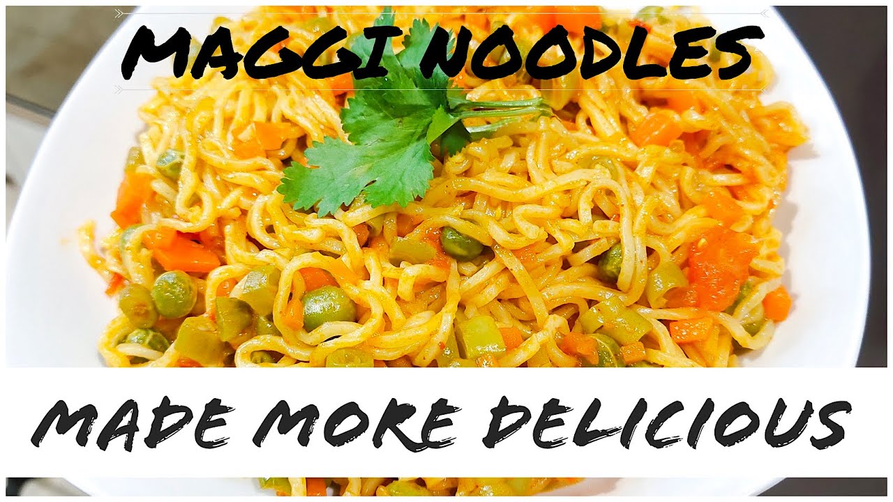 Maggi Noodles Home Made Recipe | Vegetable Masala Maggi Noodles | Easy Making Noodles