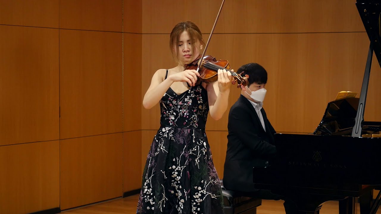 Young Artist Virtual Recital: Audrey Park, Violin and Jun Cho, Piano