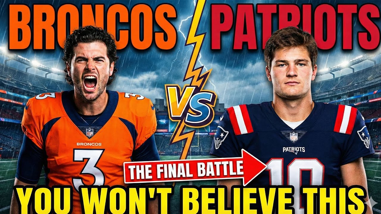 DON’T SLEEP! Broncos vs. Patriots BOLD PREDICTIONS! Drake Maye, Jarrett Stidham Player Props & More!