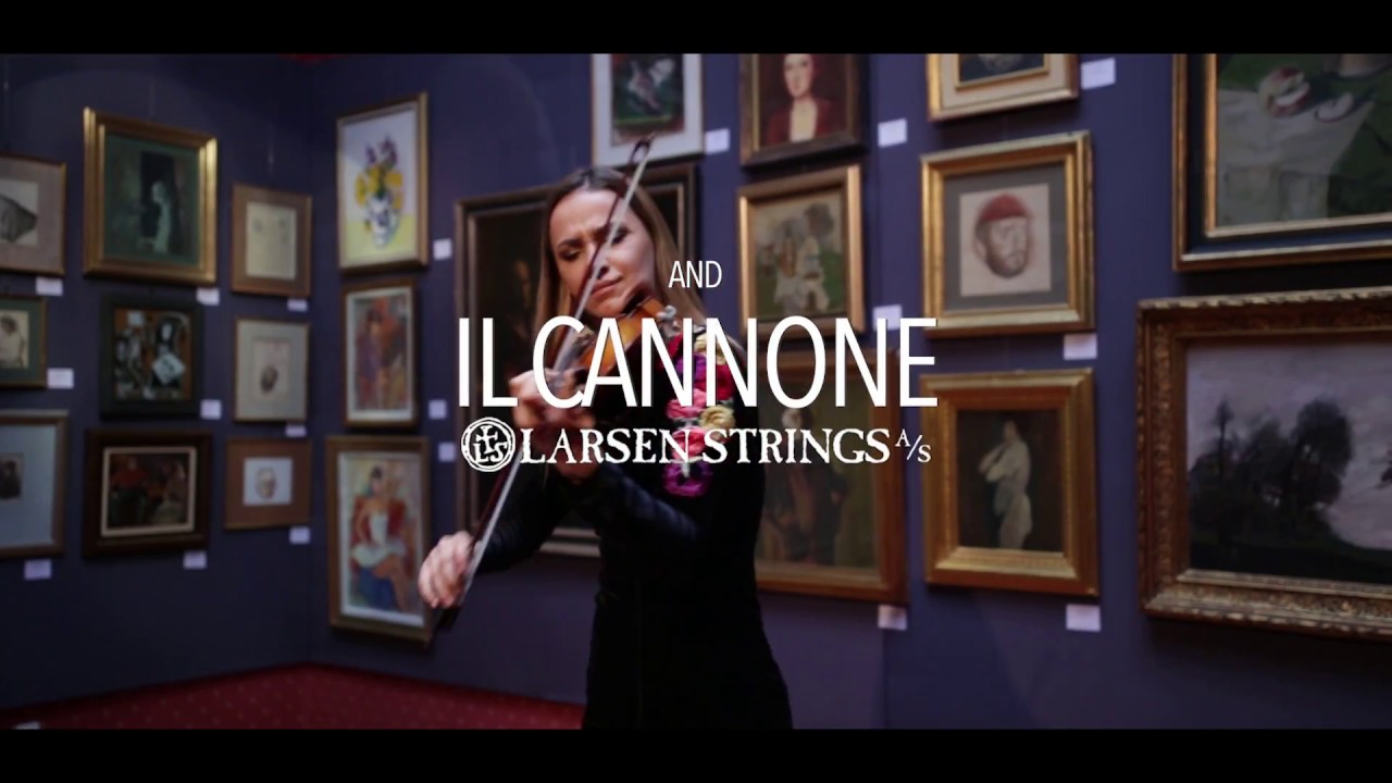 Larsen Strings for Violin "Il Cannone" Presentation by Rusanda Panfili