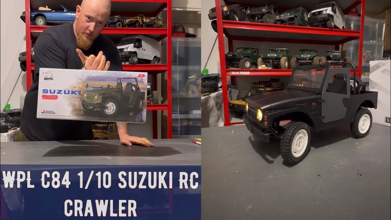 WPL C84 Suzuki 4x4 Unboxing and first look 
