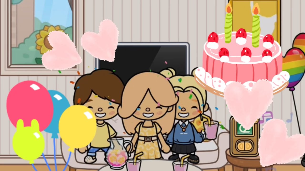 Urodziny mamy 🥳🎂🎉#tocaboca #historyjka 
