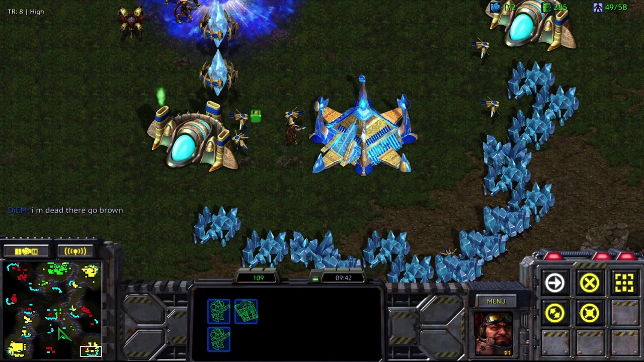 4v4 BGH Big Game Hunters Terran Gameplay Starcraft Remastered 2019 #87