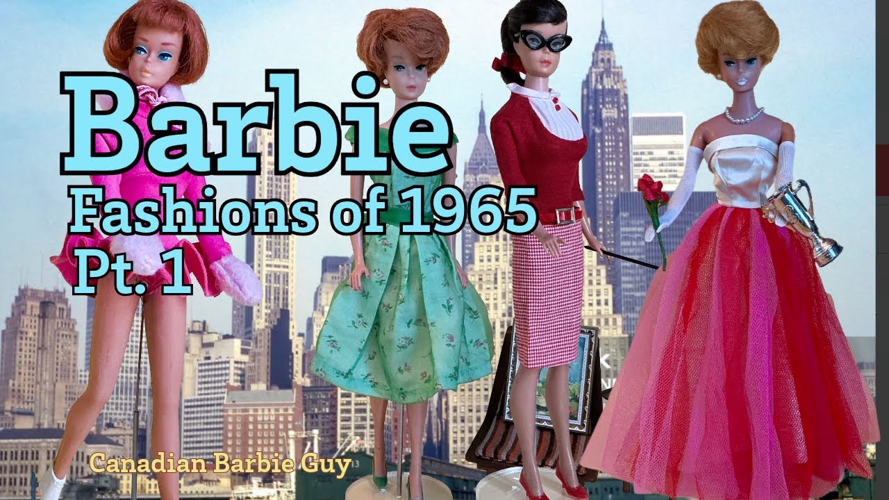Vintage Barbie fashions of 1965. Part one.