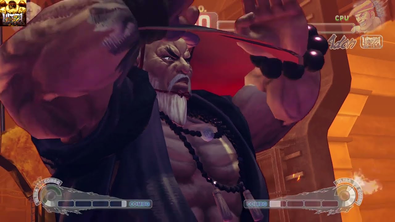 GOUKEN VS ADON 剛拳対アドンのバトル ULTRA STREET FIGHTER IV