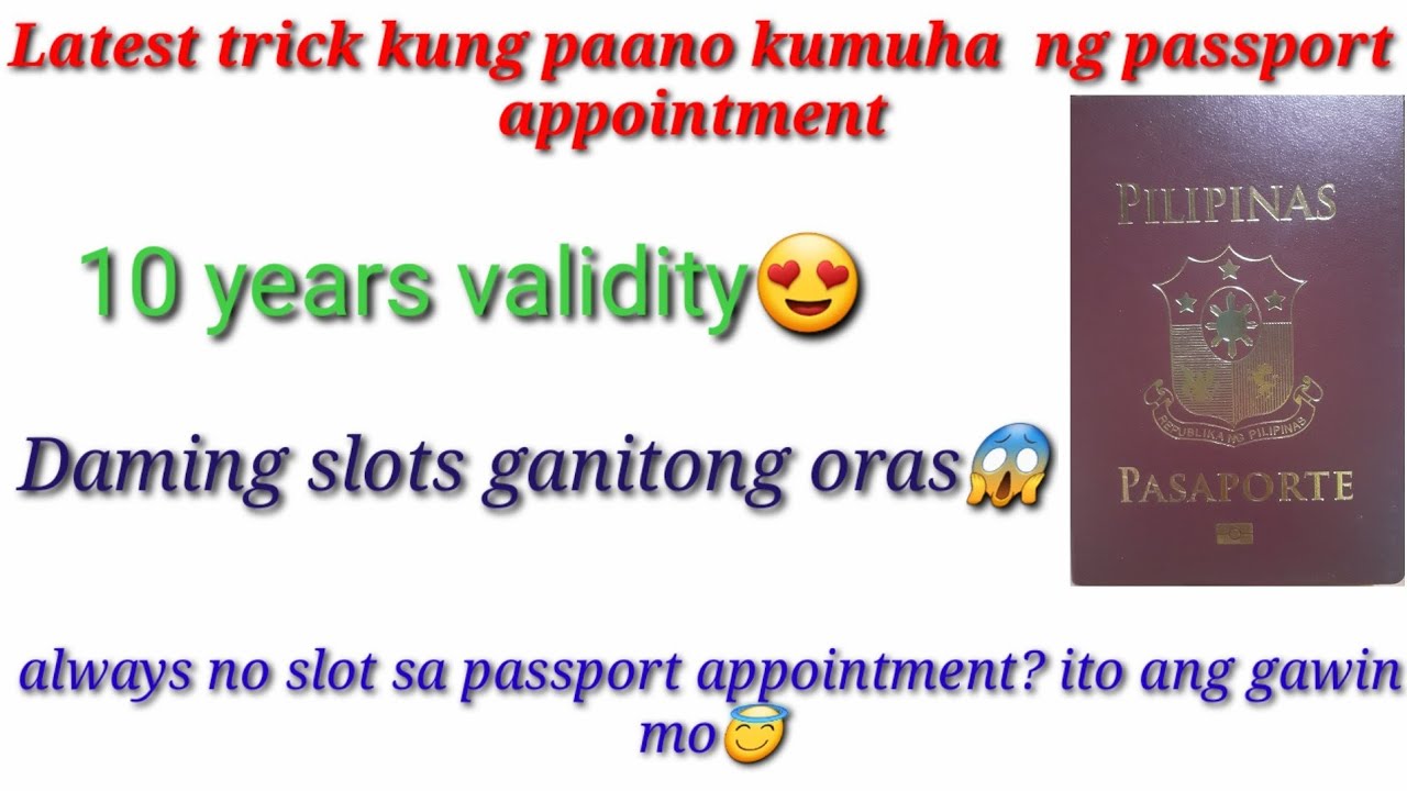 Latest TIPS  kung paano kumuha ng PASSPORT APPOINTMENT SA DFA 2022 | Kabuna Vlogs