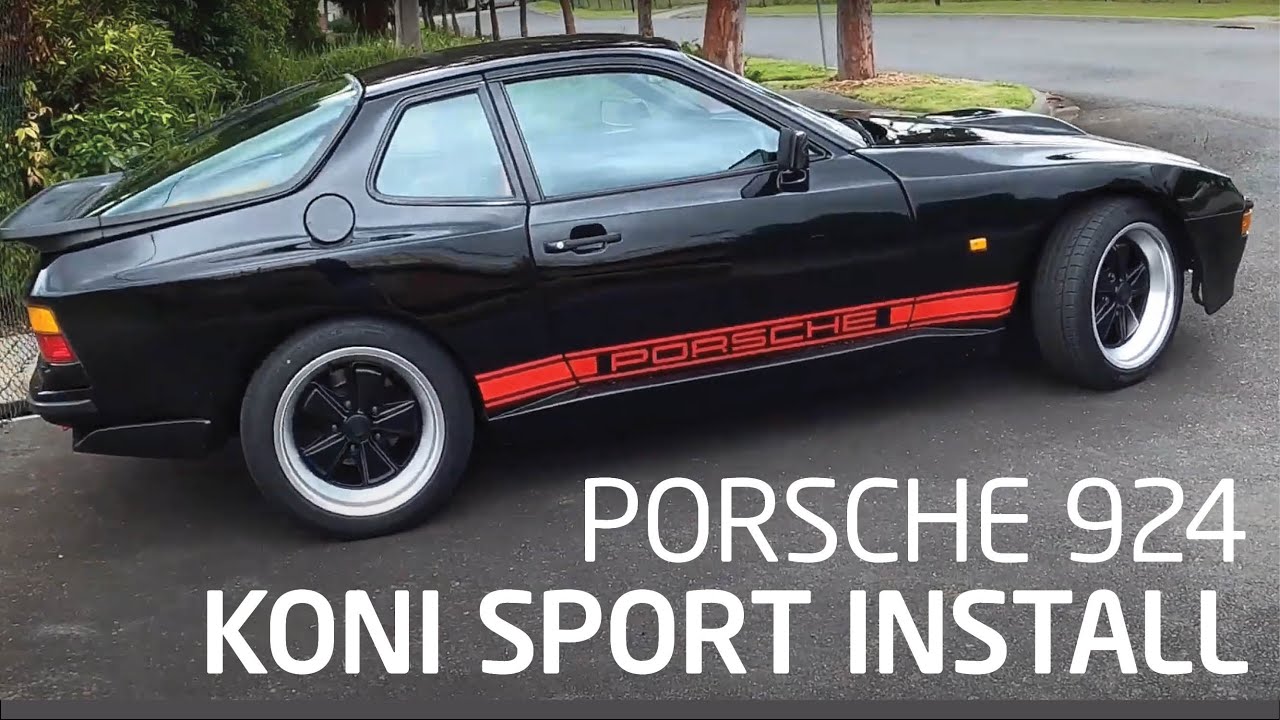 KONI SPORT INSTALL IN A SUPERCHARGED PORSCHE 924