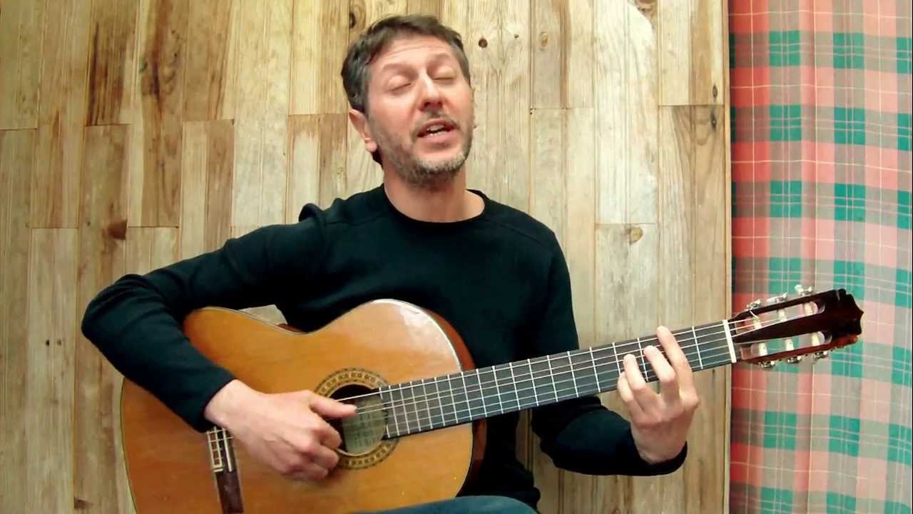Le pornographe - G.BRASSENS (guitar & vocal cover)