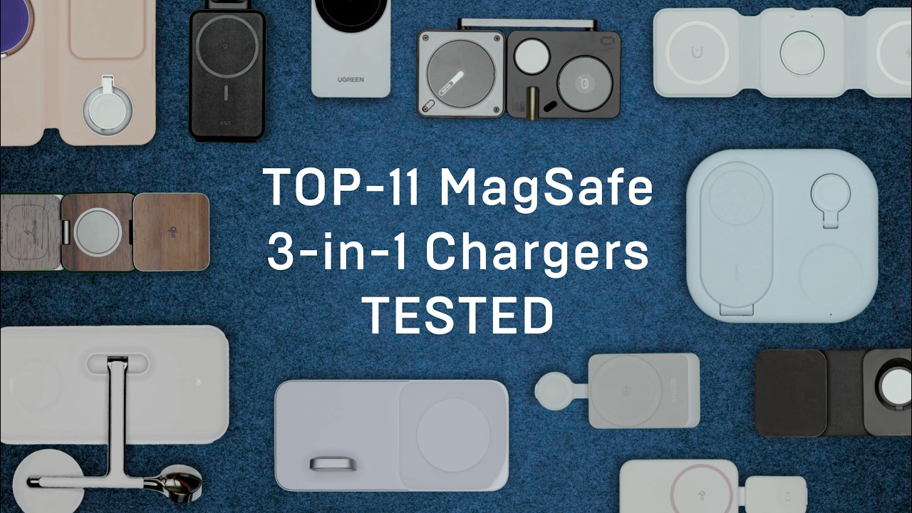 Выбор лучшего зарядного устройства MagSafe для офиса и путешествий
