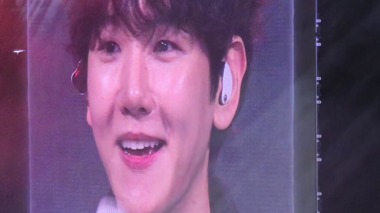 EXO's BAEKHYUN Q&A at THE BEST DAY FAN MEETING with BENCH in Manila, Philippines