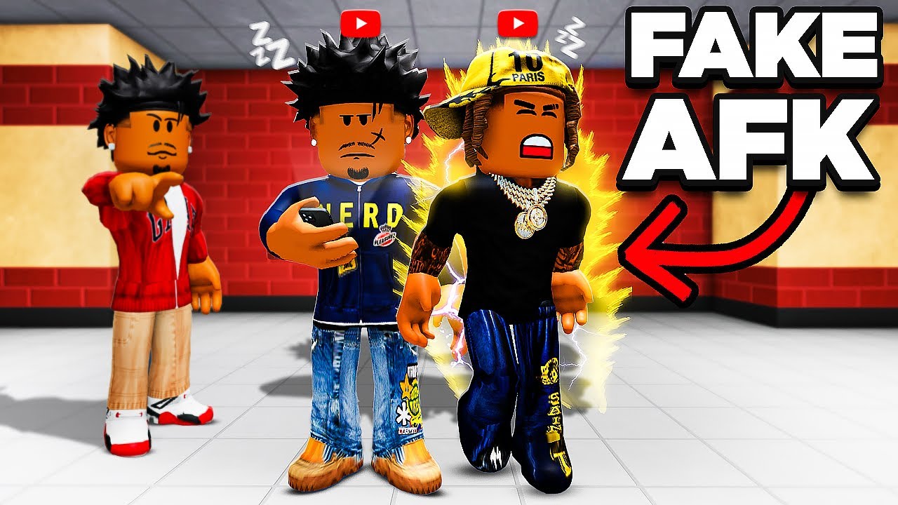 2 YOUTUBERS Pretended to be AFK as ADMINS in Roblox Fight in a School!
