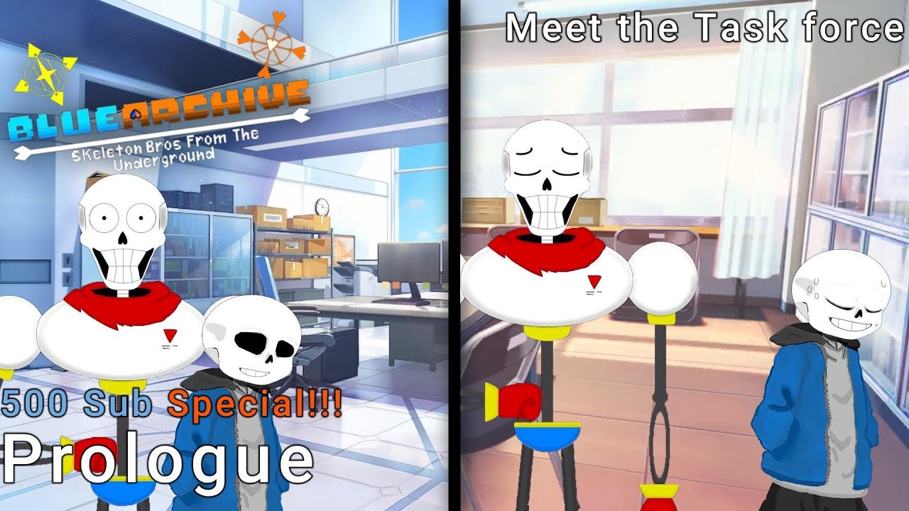 BA:Skeleton Bros From The Underground l Episode 1 - 2 Proogue - Skeleton Bros Meet The Task Force