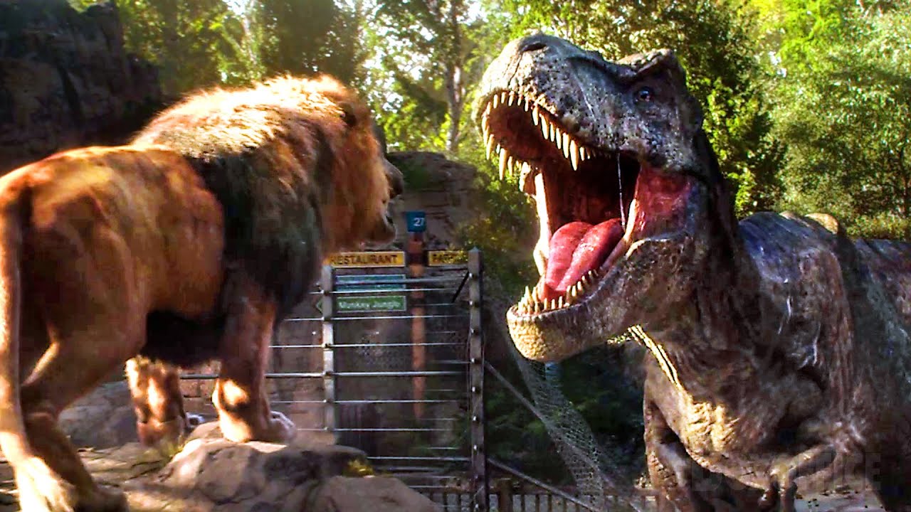 Depredadores VS Dinosaurios: ¡Las criaturas más impresionantes de Jurassic World! ⚡ 4K