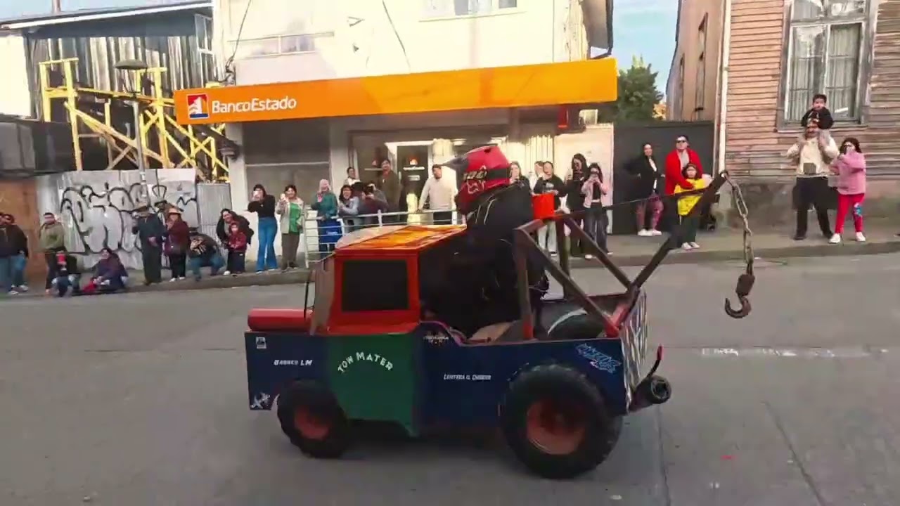 Carritos locos,  Chonchi 2025.