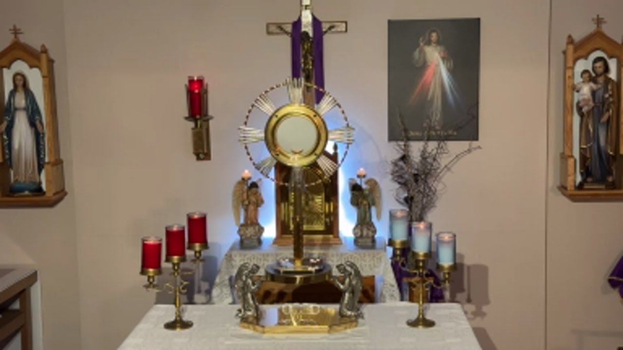 LIVE Eucharistic Adoration - Sisters of Divine Mercy