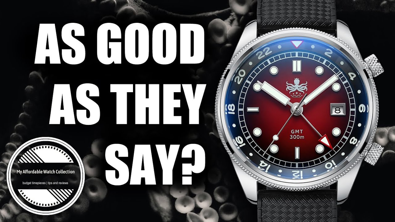 Are PHOIBOS Watches as Good as They Say? [REVIEW] Eagle Ray GMT PX023E