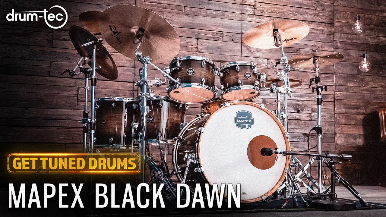 Showcasing 3 different drum tunings on the Mapex Armory Black Dawn