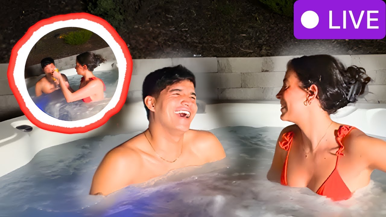 IRL Hot Tub Hangout Was Way Too Relaxing 😌💦