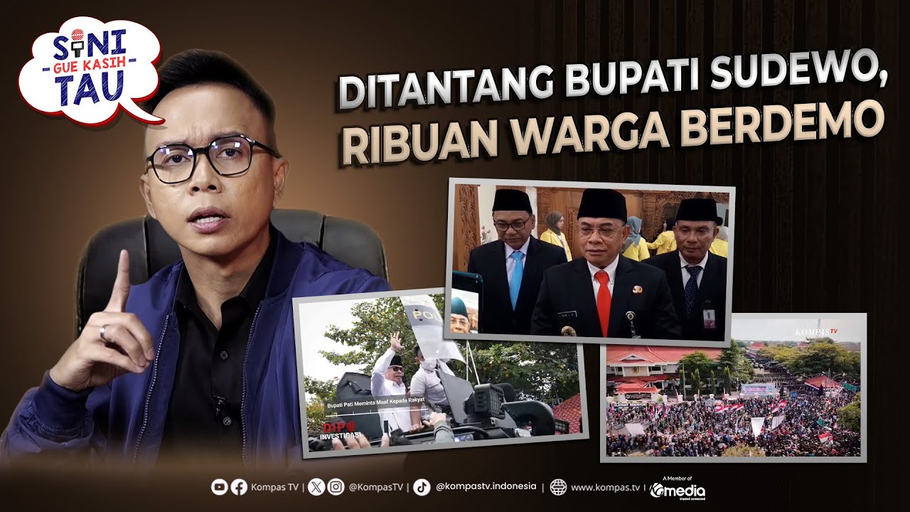 Ditantang Bupati, Ribuan Warga Pati Demo Minta Pemakzulan Bupati Sudewo | SINI GUE KASIH TAU