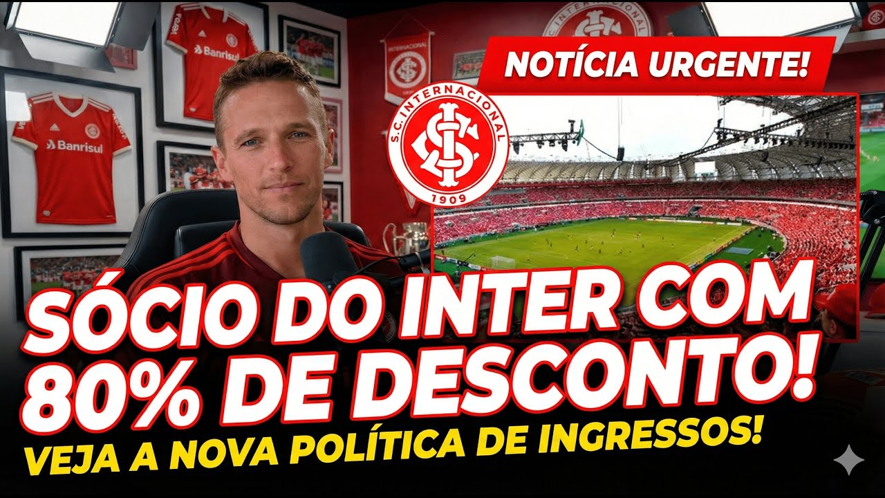 SÓCIO DO INTER COM 80% DE DESCONTO! VEJA A NOVA POLÍTICA DE INGRESSOS!