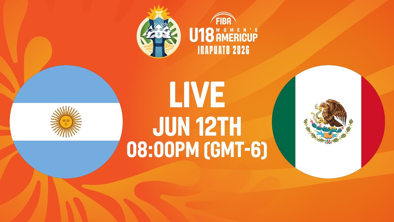 Argentina v Mexico | Full Basketball Game&nbsp;| FIBA U18 Women's AmeriCup 2026