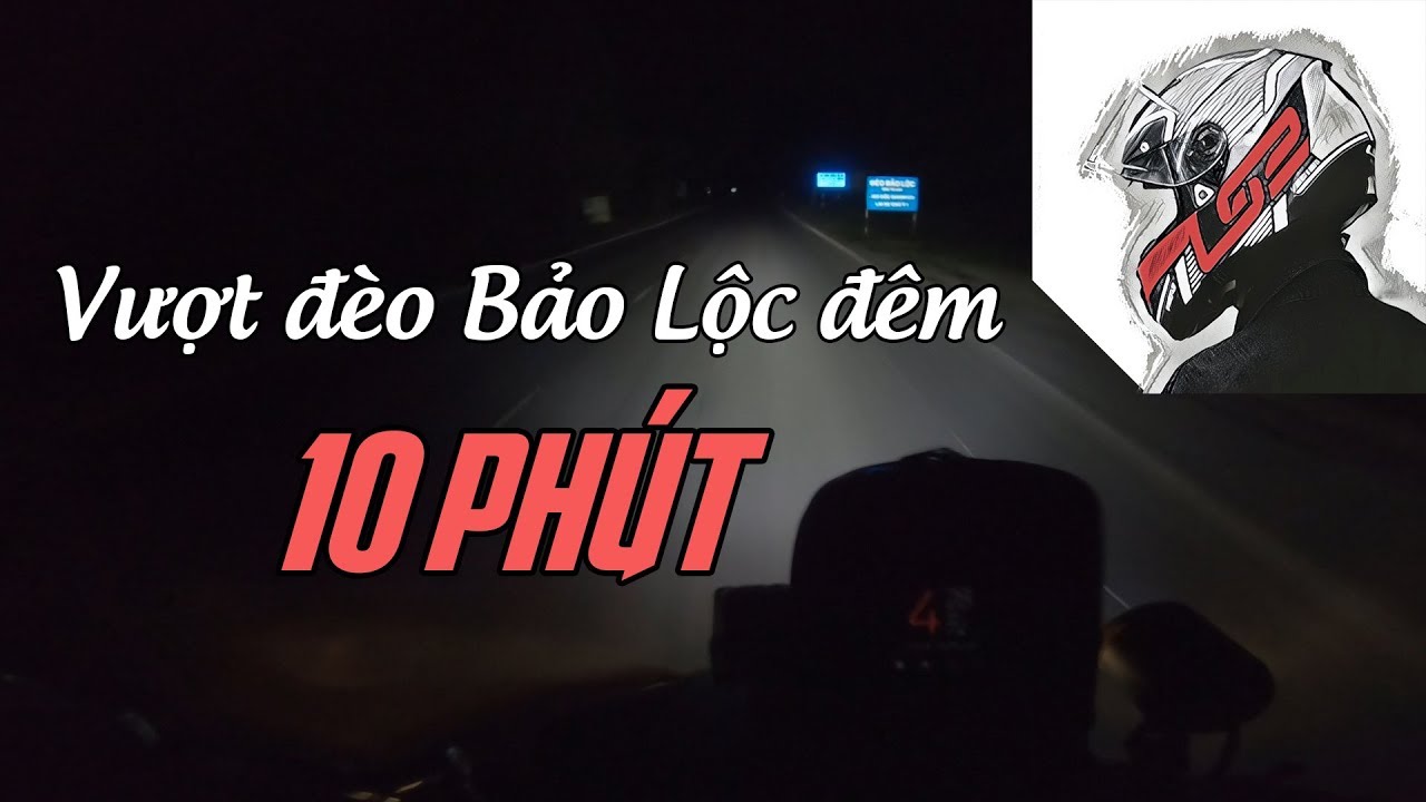[EZGo] Ride#10: 10 ph&uacute;t - Vượt đ&egrave;o Bảo Lộc đ&ecirc;m | DooEZGo | Exciter150 Camo