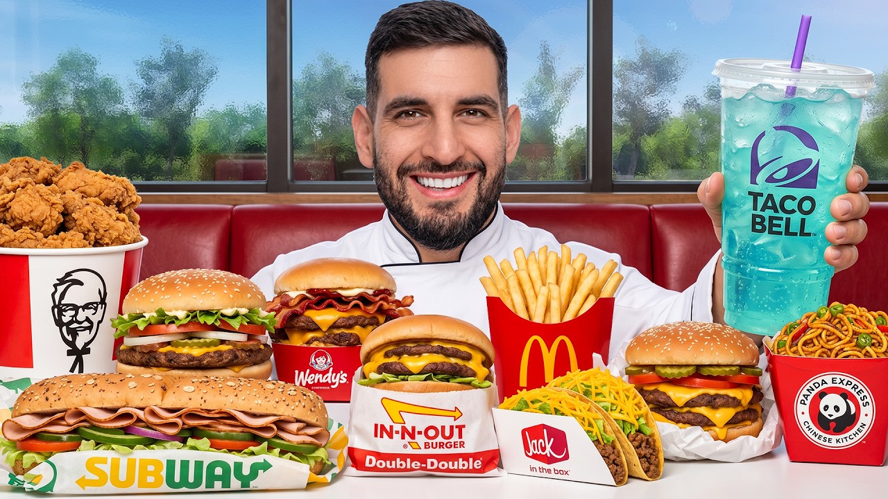 I Rated EVERY Best Selling Fast Food Item