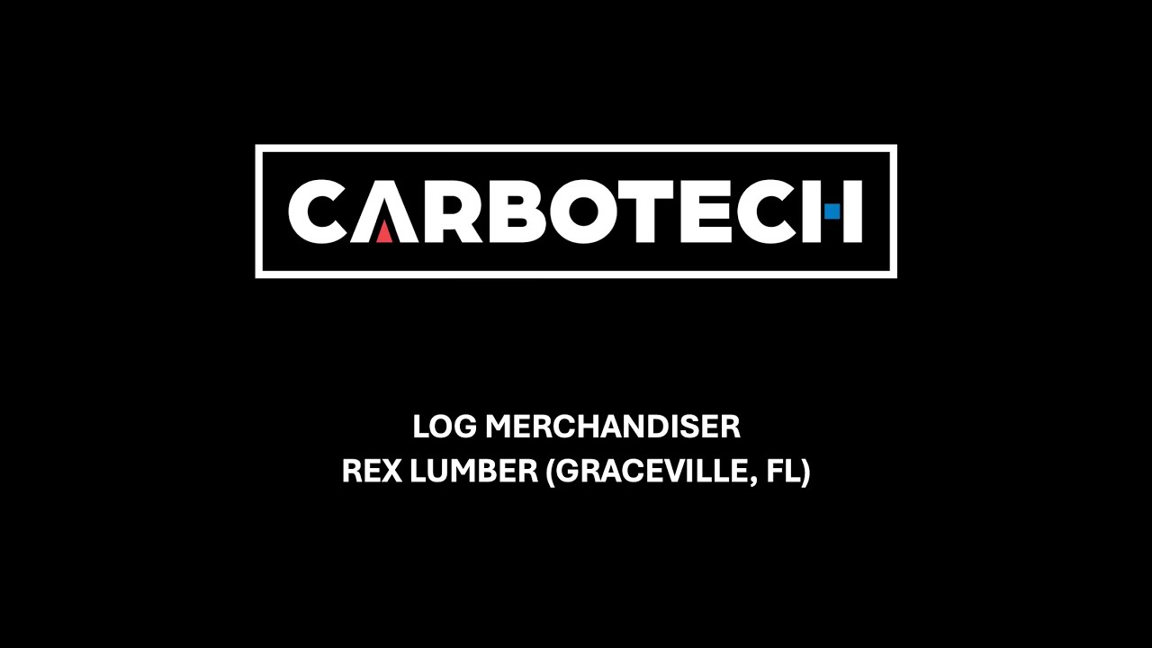 SAWMILL LOG MERCHANDISER REX LUMBER VIDEO EN 2025